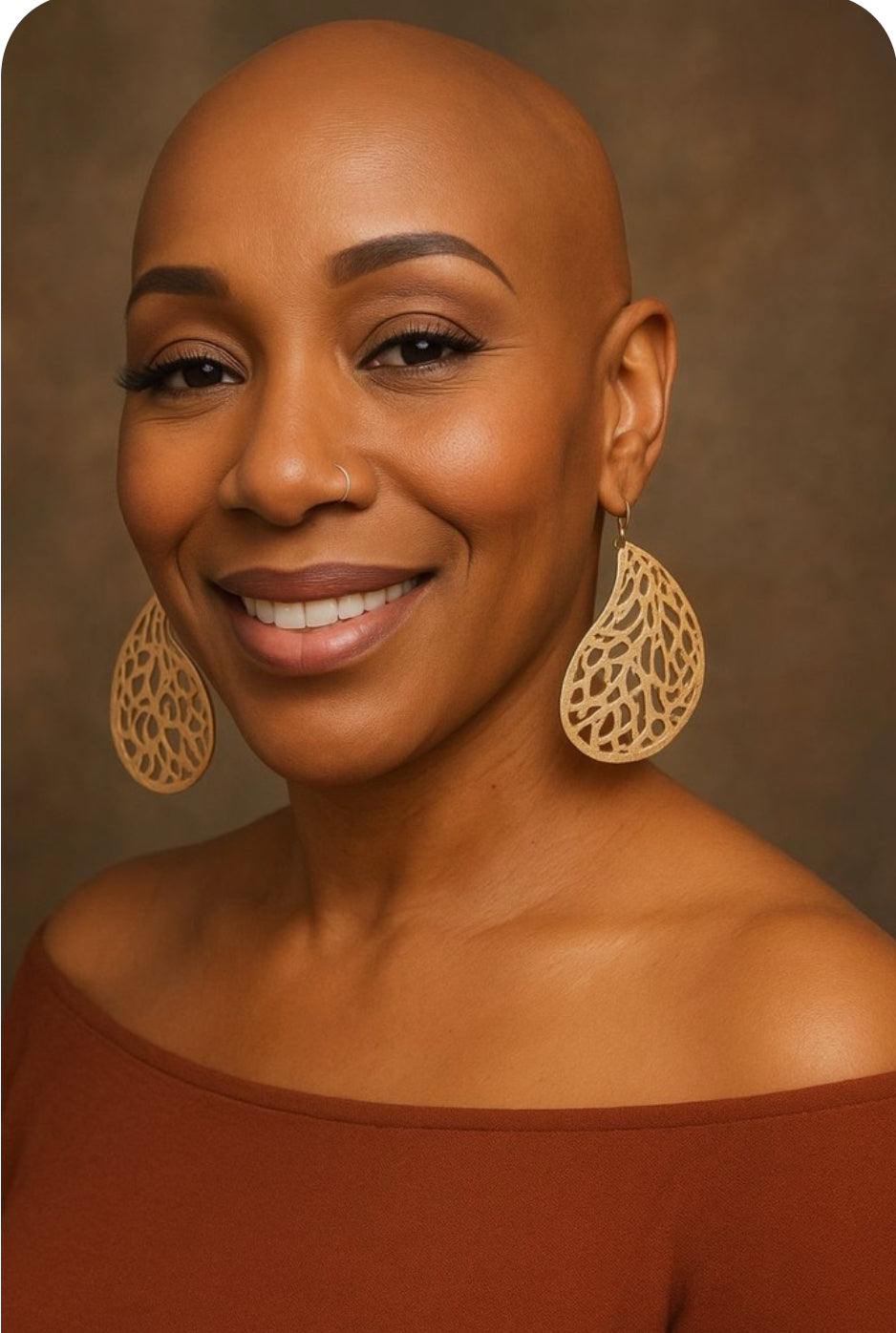 Radiant Beauty-The Wooden Earring Collection