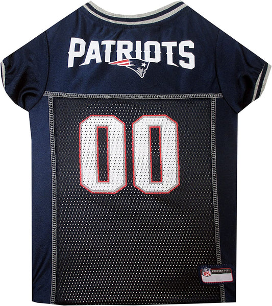 NFL New England Patriots Dog Jersey, Xxx-Large, Officially Licensed