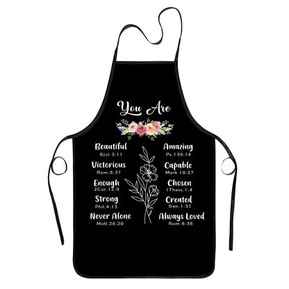 Cooking Apron for Women Christian Gifts Inspirational Religious Aprons Birthday