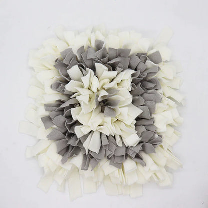 Furryforest Washable Snuffle Smelling Mats for Pet Dogs Anti-Slip Nose Training Blanket Sniffing Pads Dog Puzzle Toys