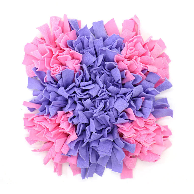 Furryforest Washable Snuffle Smelling Mats for Pet Dogs Anti-Slip Nose Training Blanket Sniffing Pads Dog Puzzle Toys
