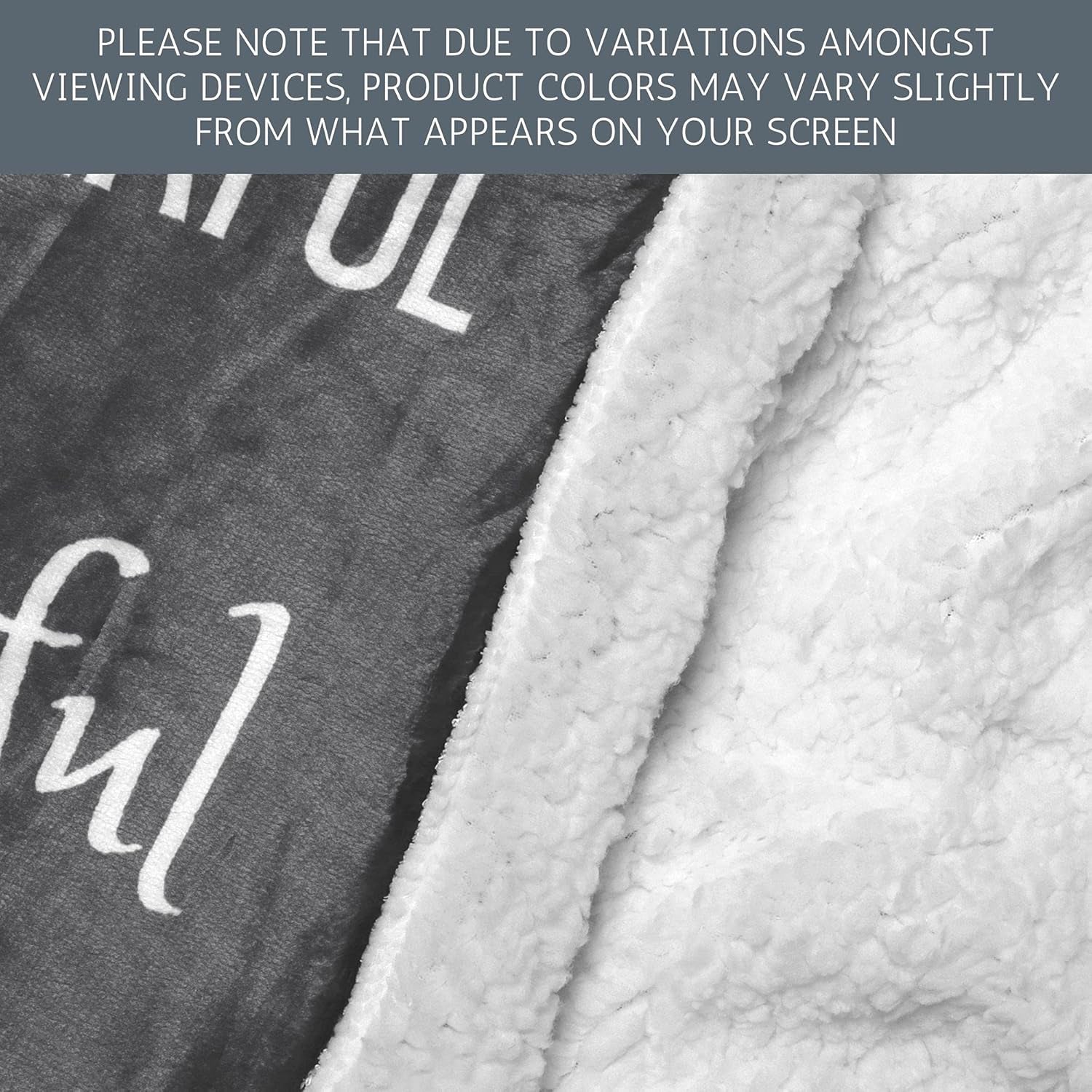 Christian Blanket Religious Gifts for Women - Men, Pastor, Wife, Friends, Family, Teens. Thoughtful Positive Uplifting Caring, Hope, Faith Blanket Gifts for Christmas, Birthday (Gray, Sherpa)