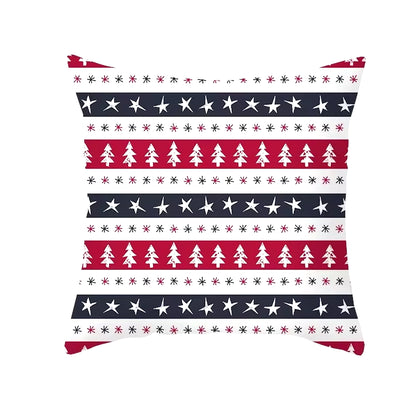 45Cm Christmas Cushion Cover Pillowcase 2025 Christmas Decorations for Home Ornament Xmas New Year Christmas Decor 2026 Noel
