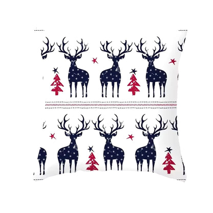 45Cm Christmas Cushion Cover Pillowcase 2025 Christmas Decorations for Home Ornament Xmas New Year Christmas Decor 2026 Noel