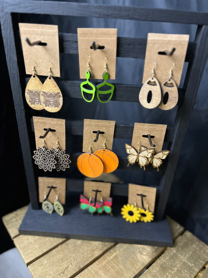 Radiant Beauty-The Wooden Earring Collection