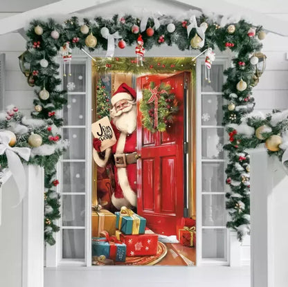 Christmas Door Decorations Christmas Door Cover Christmas Door Banner Christmas