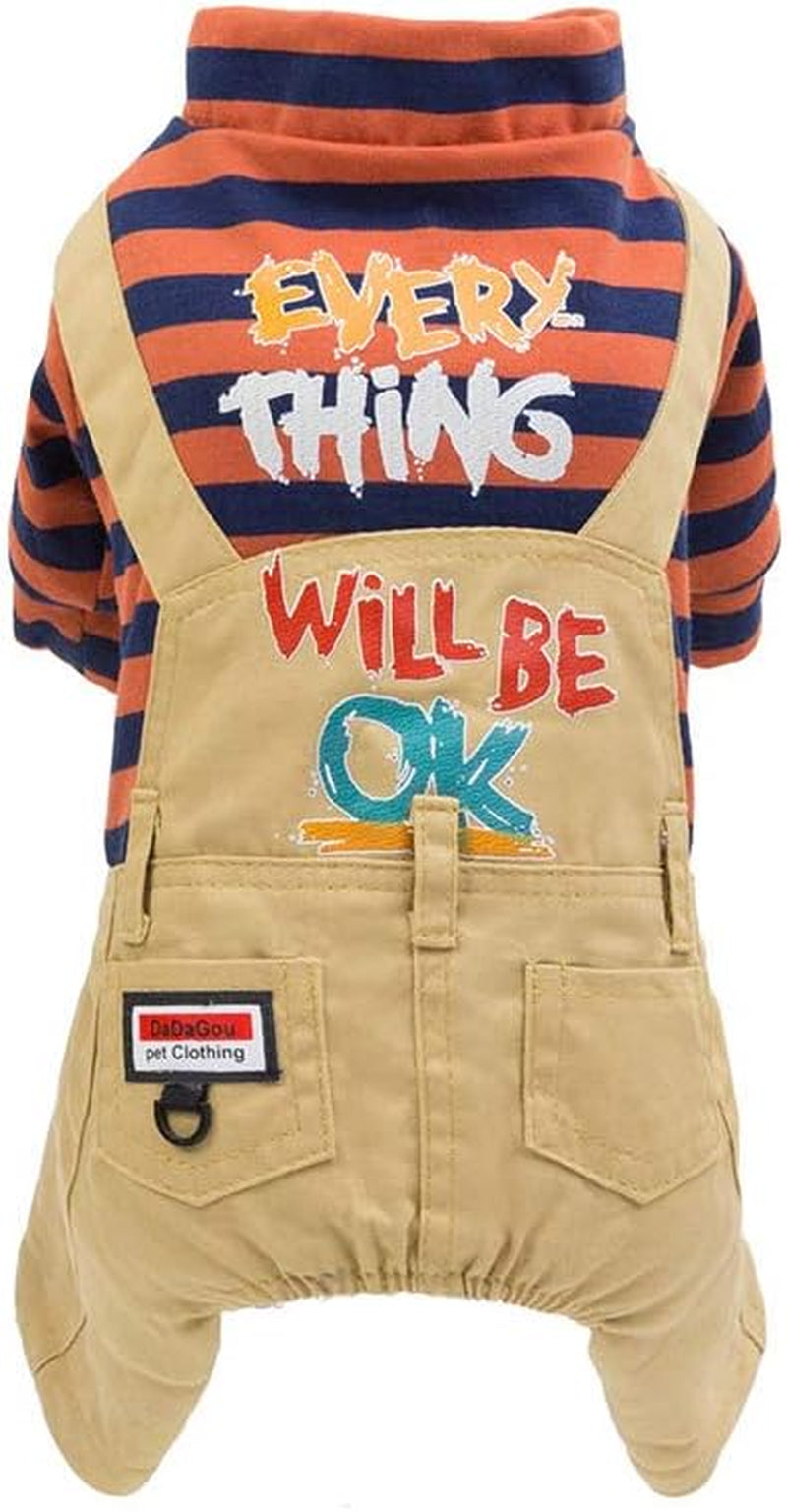 Dog Coat Dog Clothes Hoodies, Medium (M), Orange, Cotton/Fleece Blend, Snowproof & Anti-Wind, 4 Legs, Small & Medium Dogs & Cats