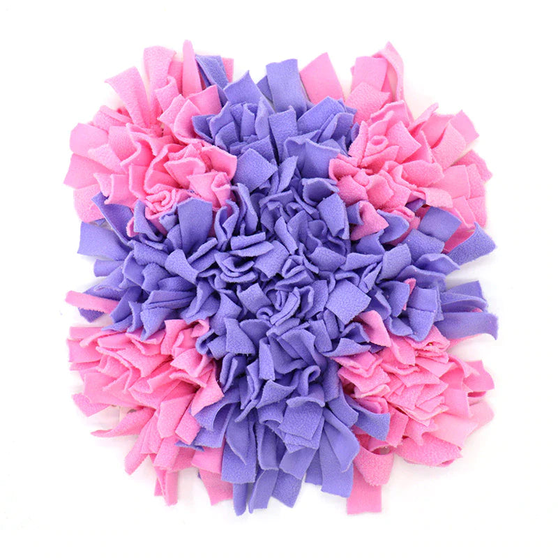 Furryforest Washable Snuffle Smelling Mats for Pet Dogs Anti-Slip Nose Training Blanket Sniffing Pads Dog Puzzle Toys