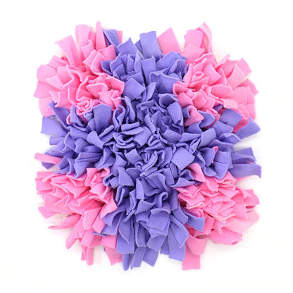 Furryforest Washable Snuffle Smelling Mats for Pet Dogs Anti-Slip Nose Training Blanket Sniffing Pads Dog Puzzle Toys