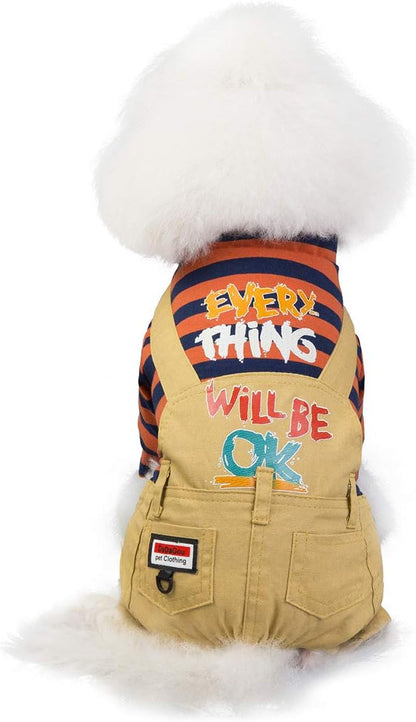 Dog Coat Dog Clothes Hoodies, Medium (M), Orange, Cotton/Fleece Blend, Snowproof & Anti-Wind, 4 Legs, Small & Medium Dogs & Cats